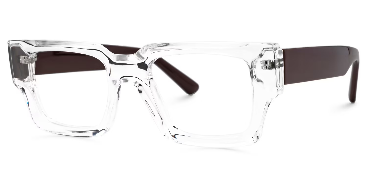Garza Glasses - Garza Rectangle Crystal Glasses 3 Garza Glasses - Garza Rectangle Crystal Glasses