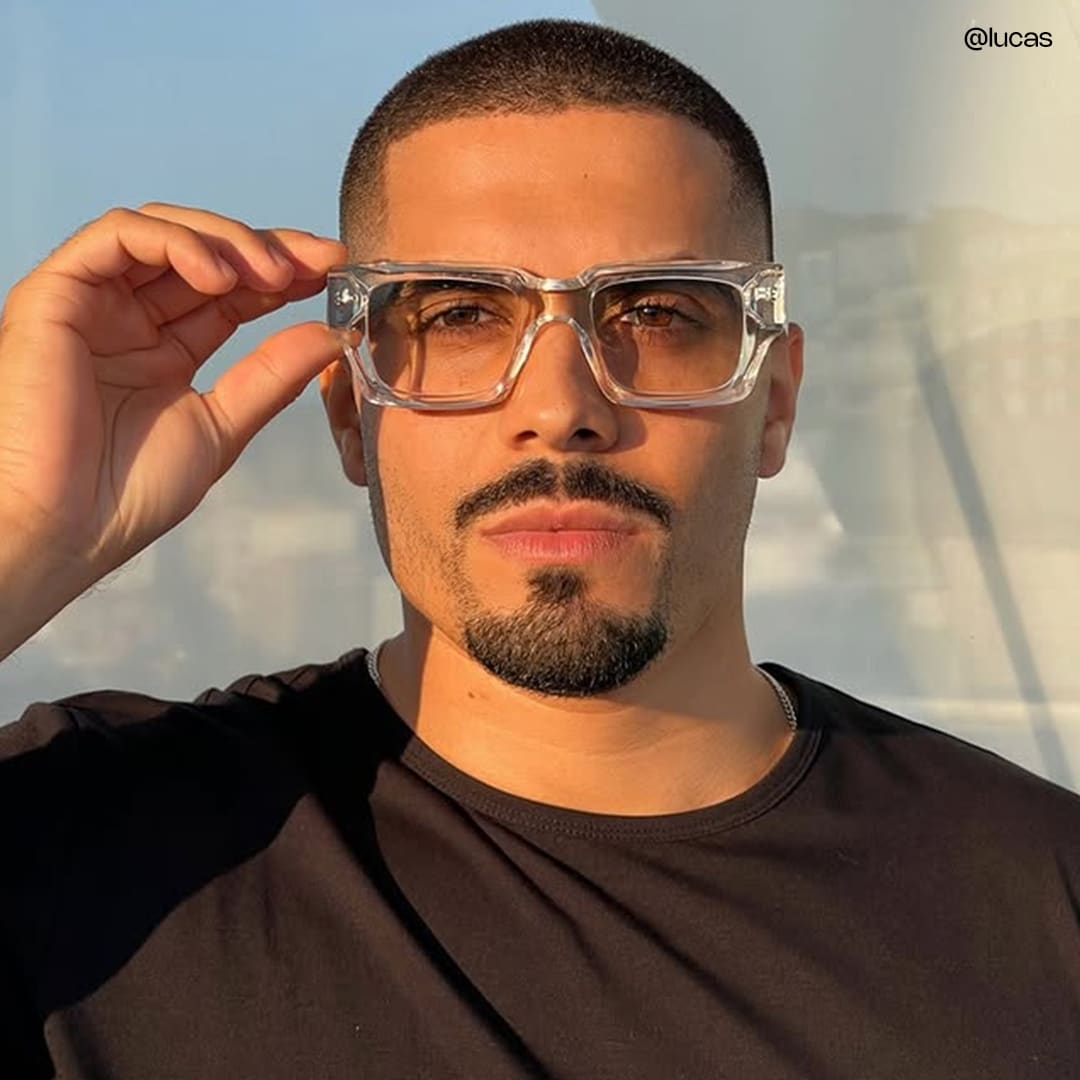 Garza Glasses - Garza Rectangle Crystal Glasses 6 Garza Glasses - Garza Rectangle Crystal Glasses