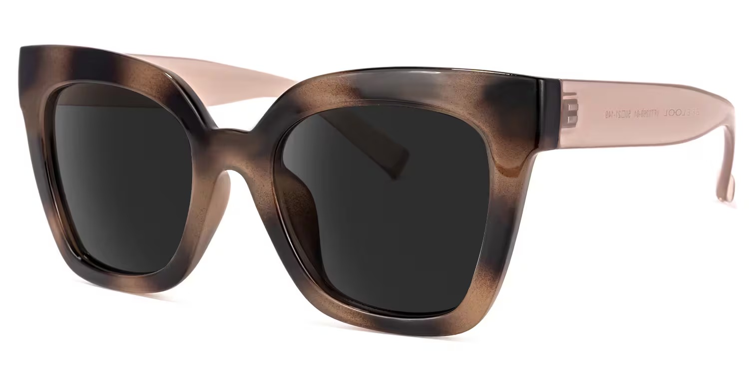 Malcolm Glasses - Malcolm Square Burnt Umber Sunglasses 4 Malcolm Glasses - Malcolm Square Burnt Umber Sunglasses