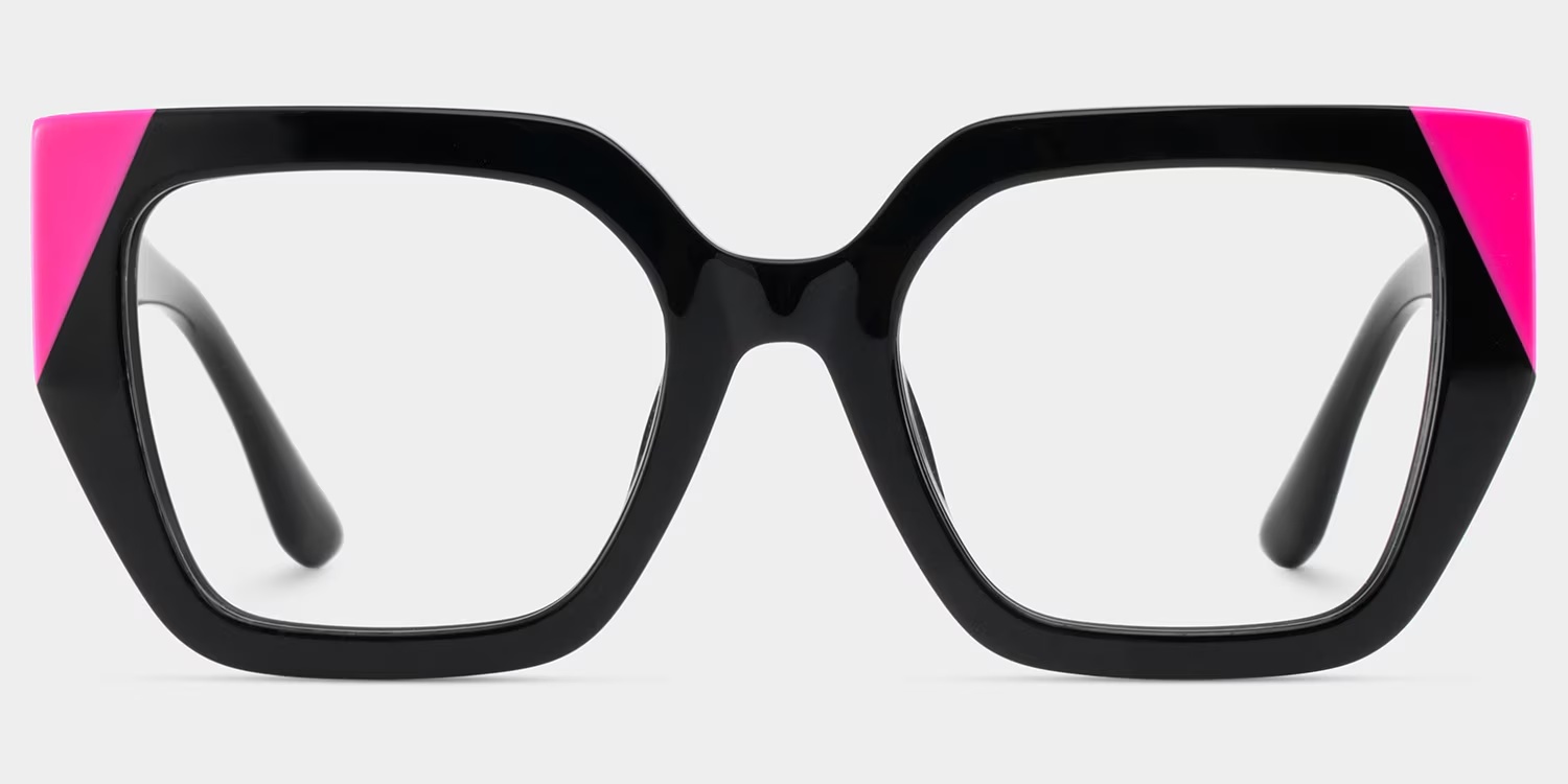 Viva Glasses - Viva Square Black Glasses 3 Viva Glasses - Viva Square Black Glasses
