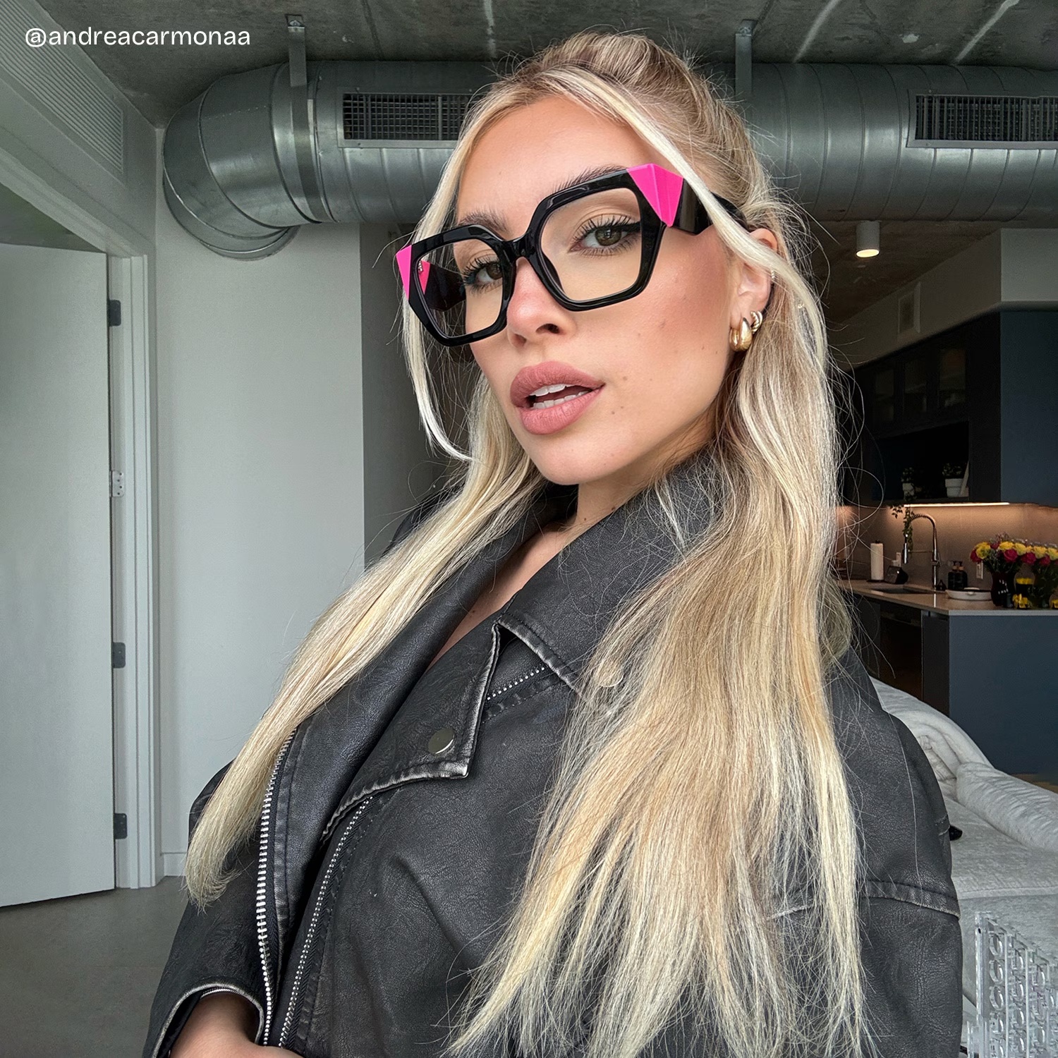 Viva Glasses - Viva Square Black Glasses 9 Viva Glasses - Viva Square Black Glasses