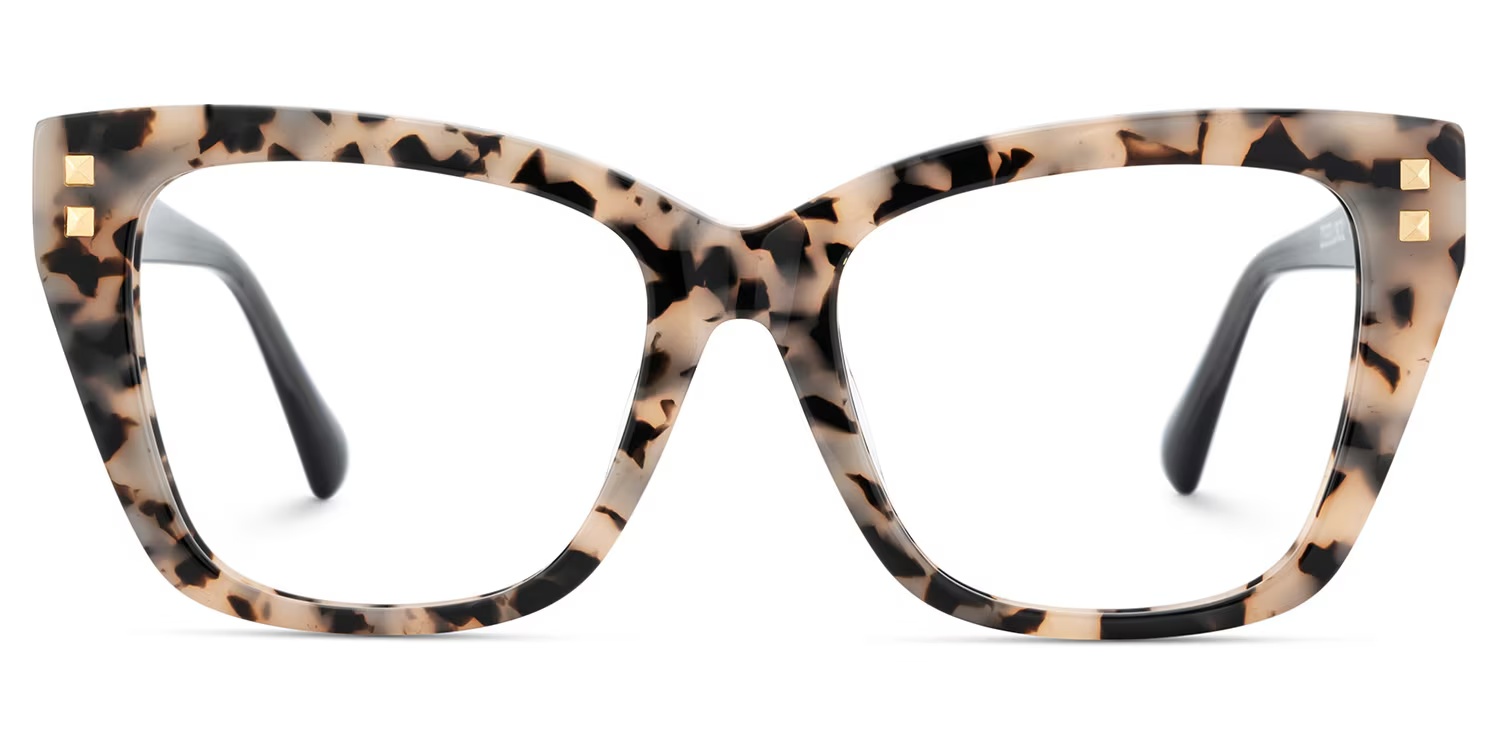 Tessia Glasses - Tessia Square Tortoise Glasses 3 Tessia Glasses - Tessia Square Tortoise Glasses