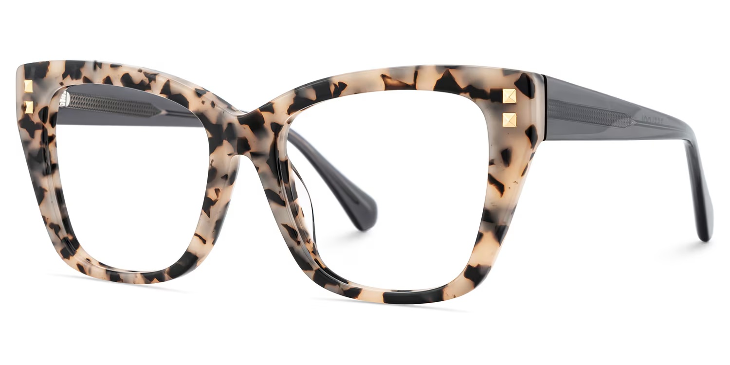 Tessia Glasses - Tessia Square Tortoise Glasses 5 Tessia Glasses - Tessia Square Tortoise Glasses