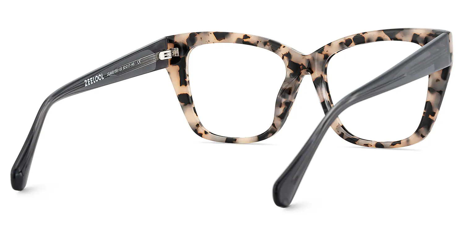 Tessia Glasses - Tessia Square Tortoise Glasses 7 Tessia Glasses - Tessia Square Tortoise Glasses