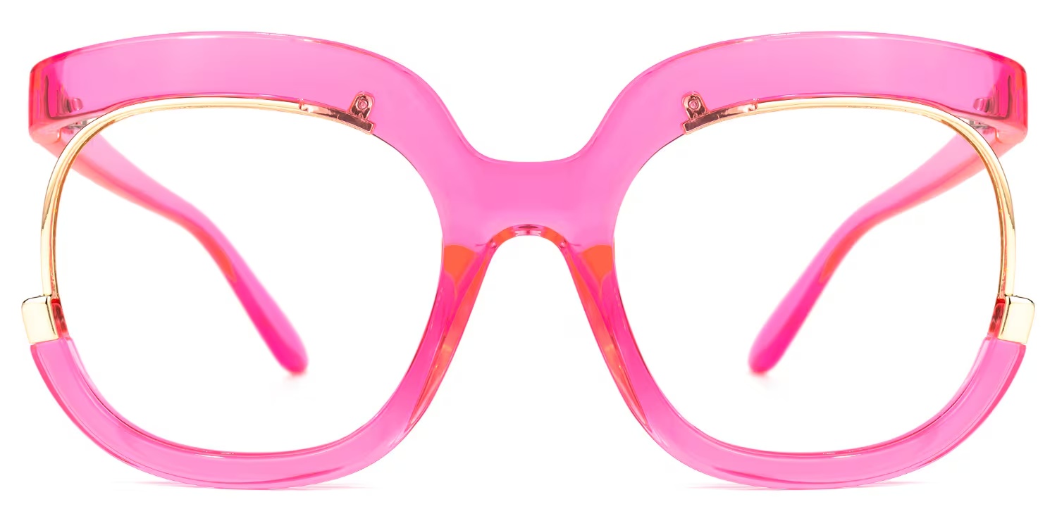 Darice Glasses - Darice Round Pink Glasses