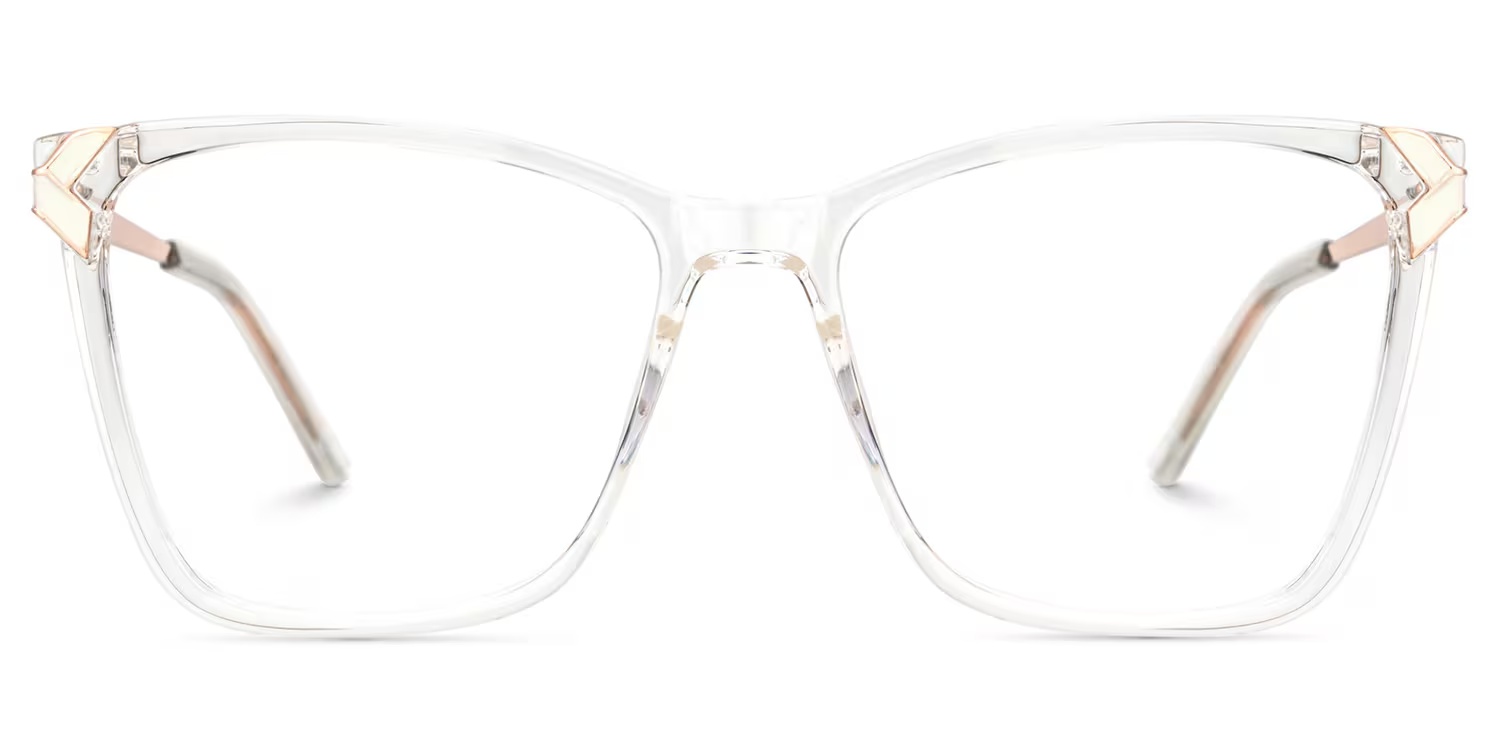 Tricee Glasses - Tricee Square Crystal Glasses 3 Tricee Glasses - Tricee Square Crystal Glasses