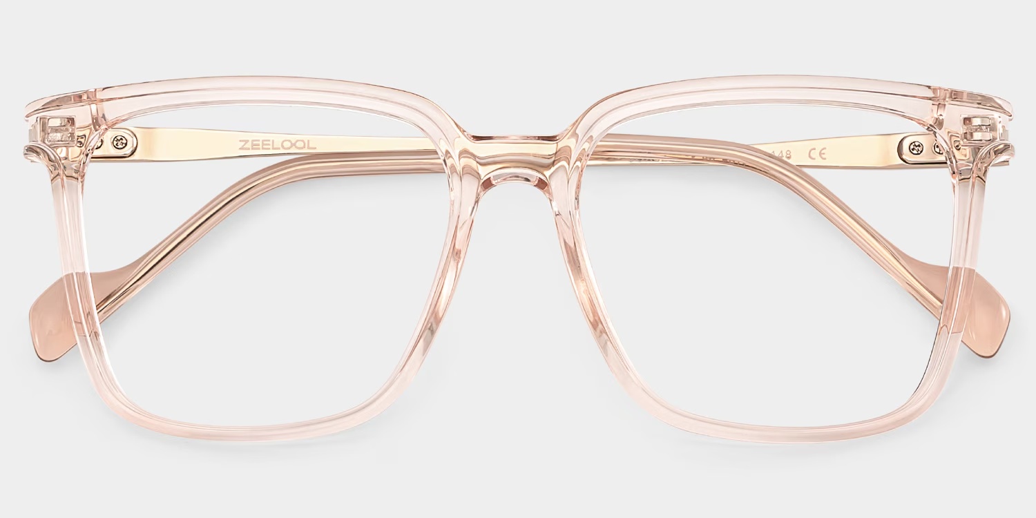 Zeyna Glasses - Zeyna Square Champagne Glasses 4 Zeyna Glasses - Zeyna Square Champagne Glasses