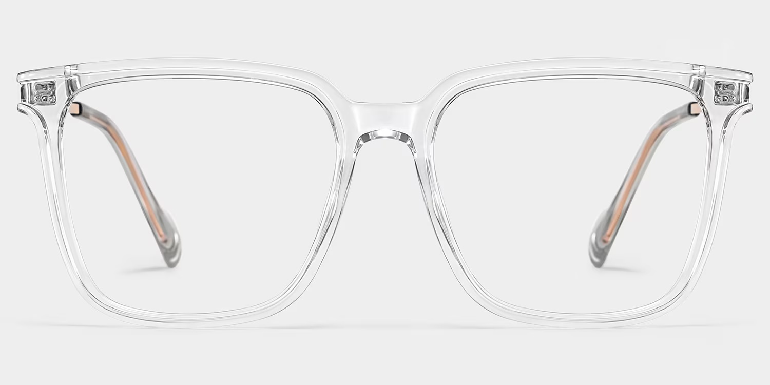 Zeyna Glasses - Zeyna Square Crystal Glasses