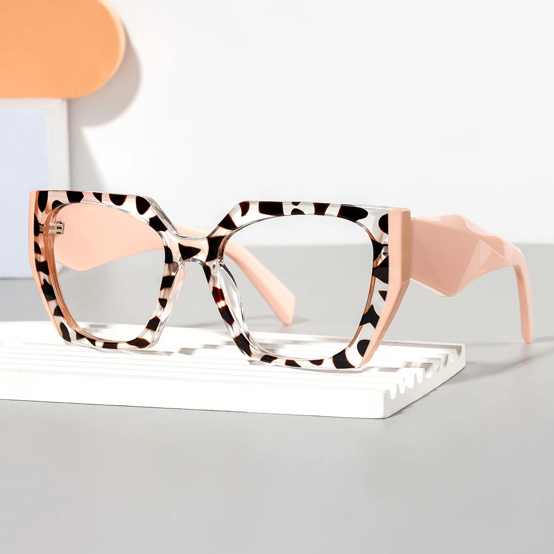 Sileidy Glasses - Sileidy Geometric Havana Glasses