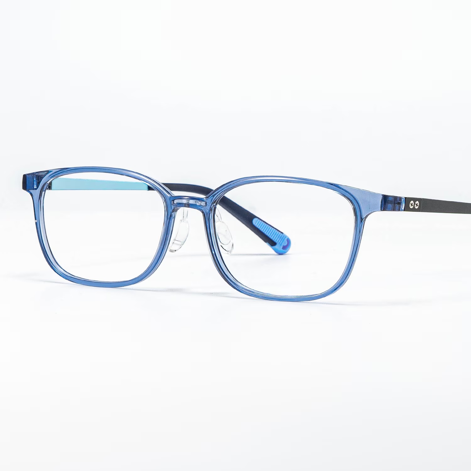 Lane ( Age 13 - 19 ) Glasses - Lane Rectangle Blue Crystal Glasses