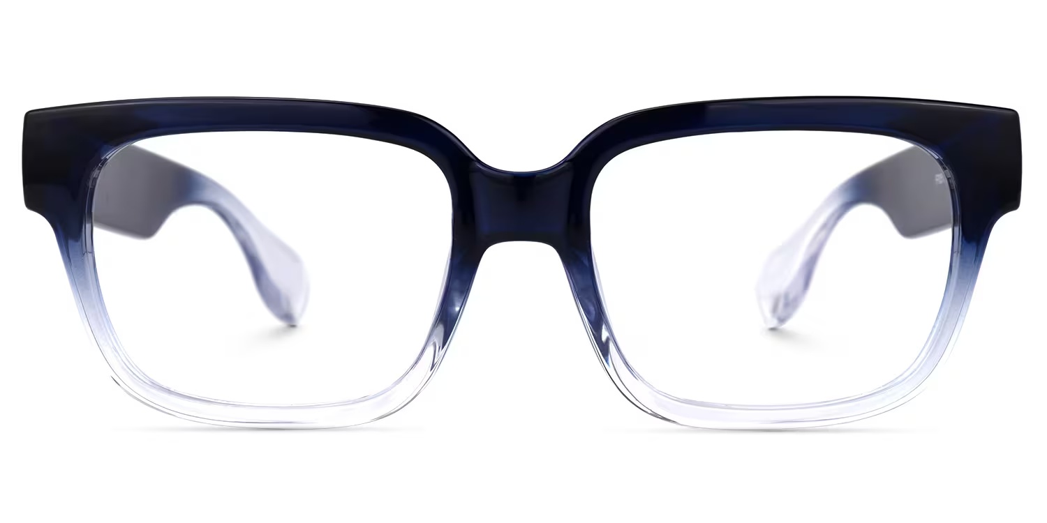 Colin Glasses - Colin Rectangle Dark - Blue Glasses