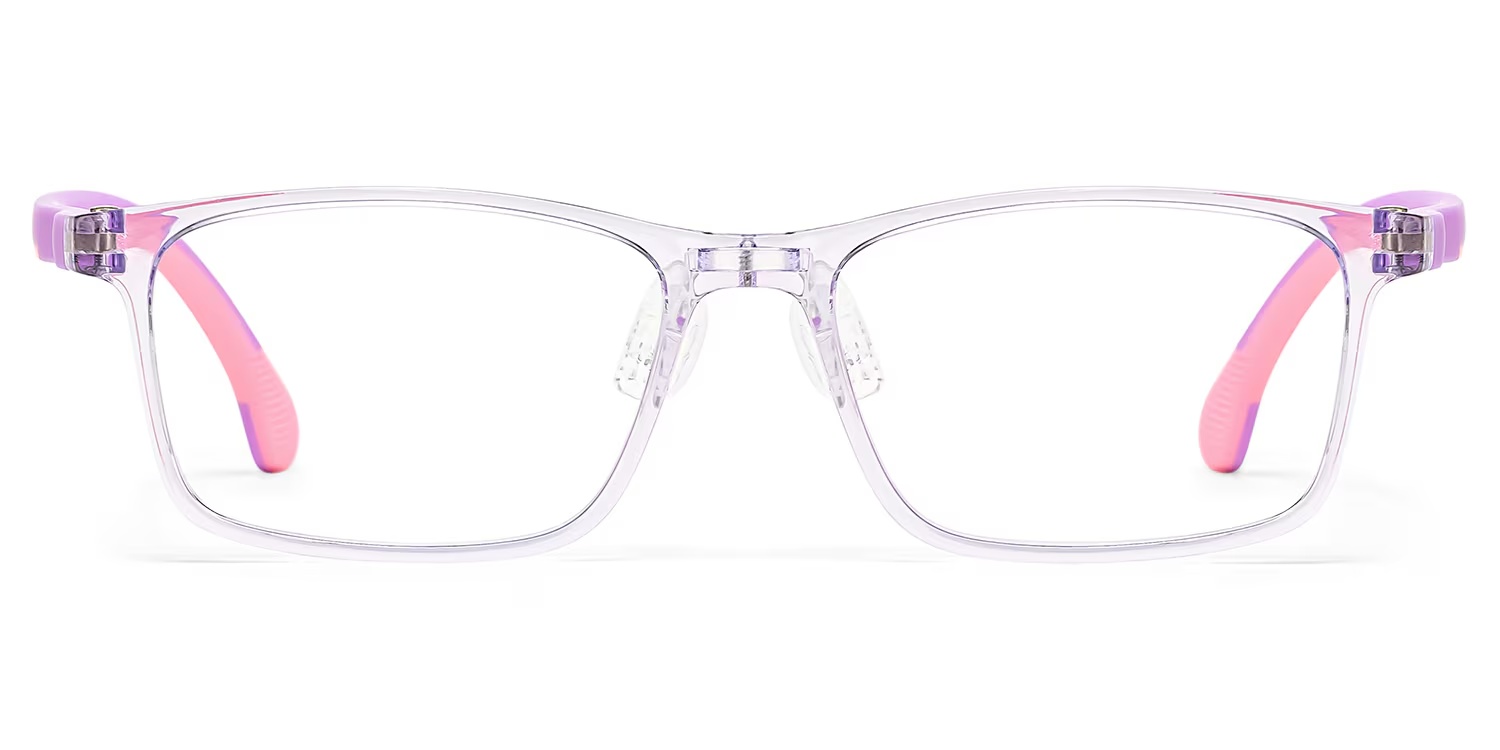 Sunny (Age 8 - 12) Glasses - Sunny Rectangle Purple Glasses