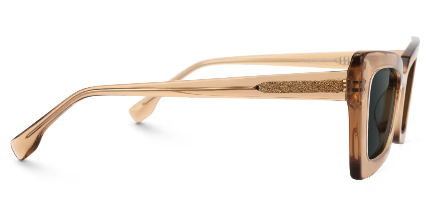 Newell Glasses - Newell Rectangle Brown Glasses 4 Newell Glasses - Newell Rectangle Brown Glasses