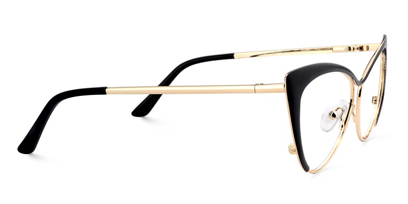 Ellen Glasses - Ellen Cateye Black Glasses 6 Ellen Glasses - Ellen Cateye Black Glasses