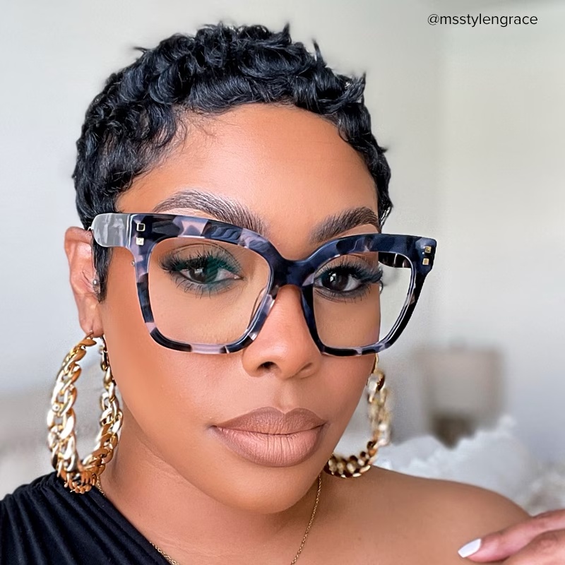 Minguela Glasses - Minguela Square Gray - Tortoise Glasses 7 Minguela Glasses - Minguela Square Gray - Tortoise Glasses