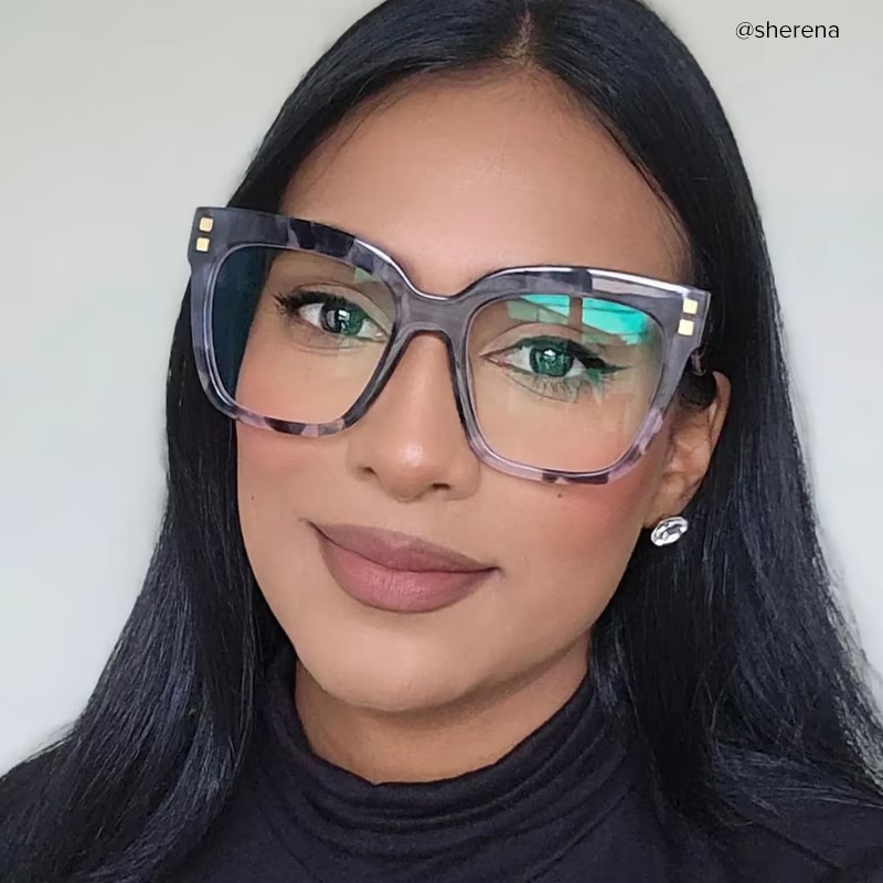 Minguela Glasses - Minguela Square Gray - Tortoise Glasses 8 Minguela Glasses - Minguela Square Gray - Tortoise Glasses