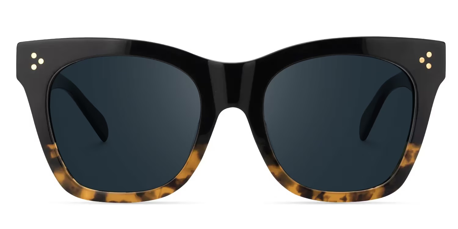 Tandy Glasses - Tandy Rectangle Tortoise Sunglasses