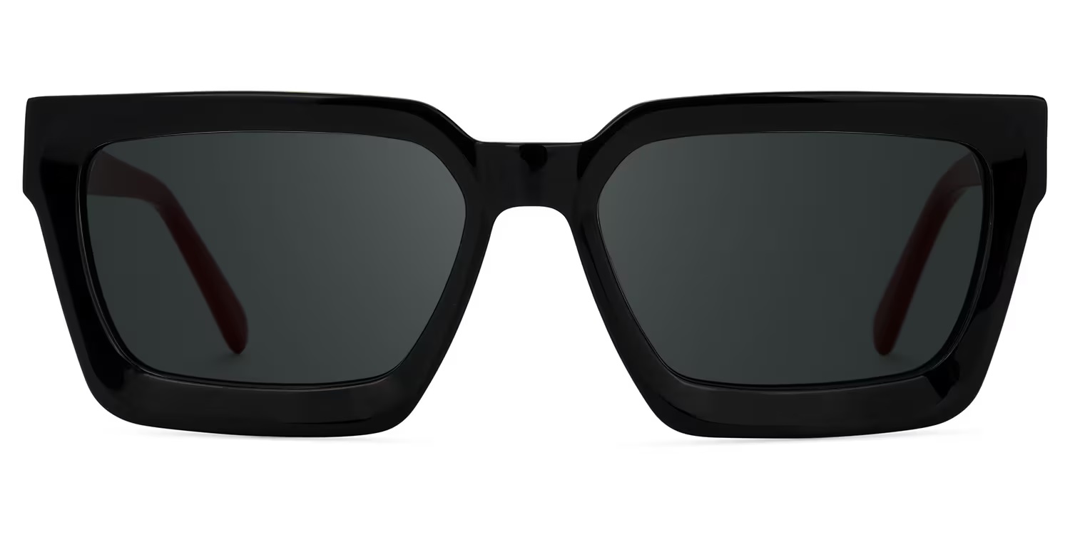 Kady Glasses - Kady Rectangle Black Glasses