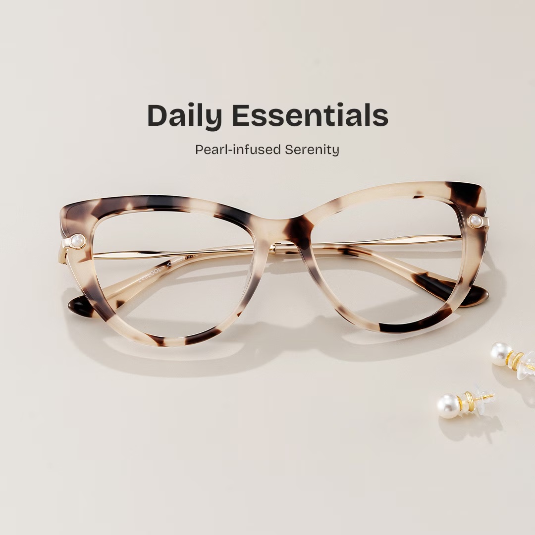 Maggie Glasses - Maggie Cat eye Tortoise Glasses