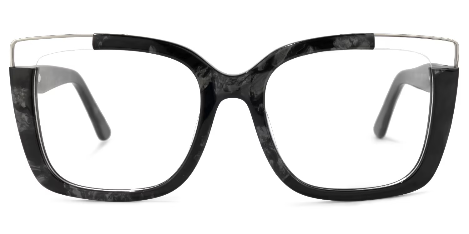 Dortch Glasses - Dortch Square Black - Marble Glasses