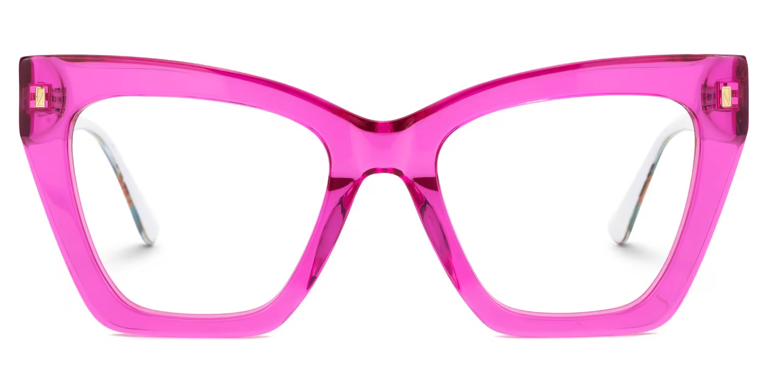 Mackey Glasses - Mackey Butterfly Pink Glasses