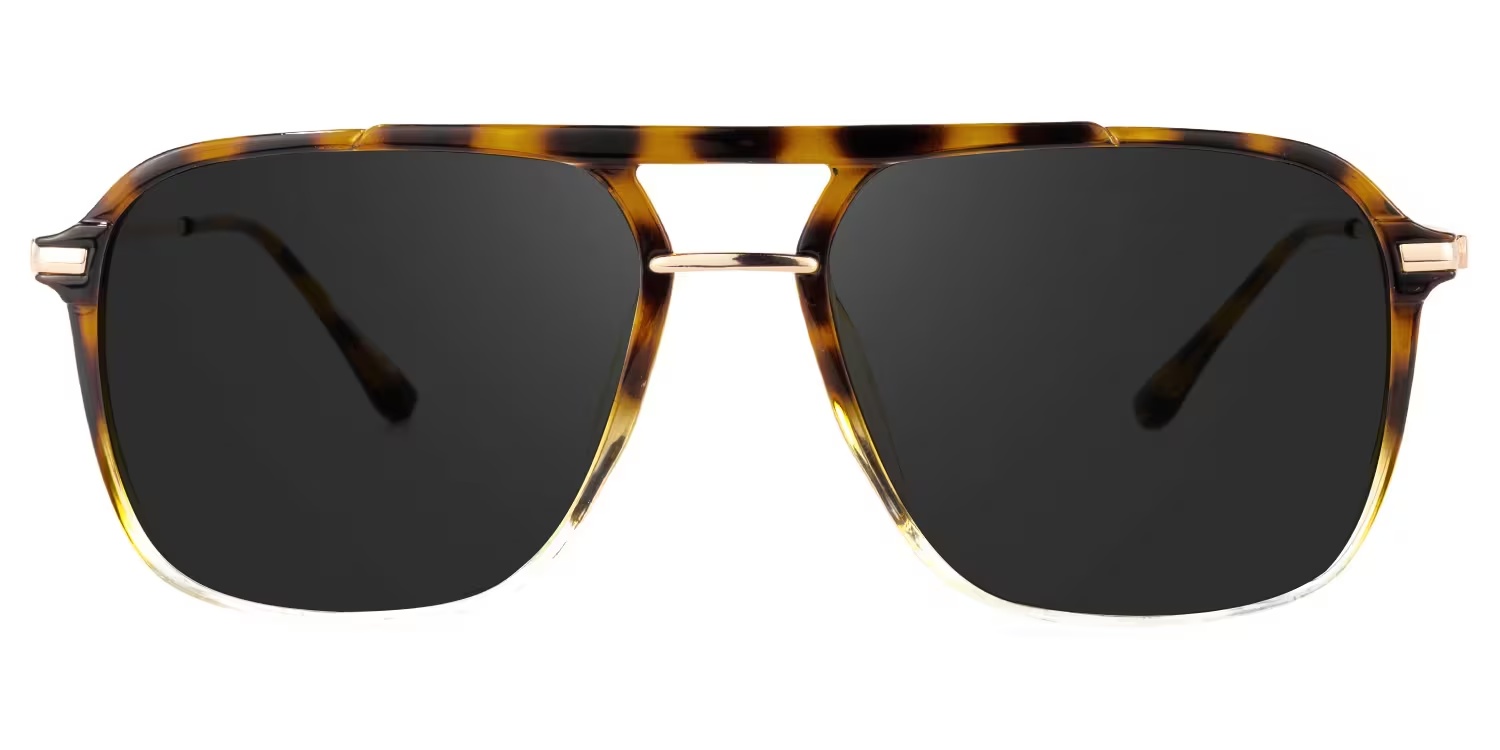 Sydnor Glasses - Sydnor Geometric Tortoise Sunglasses