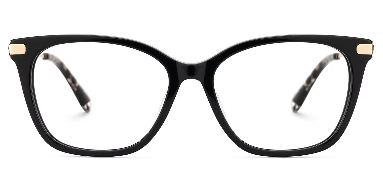 Suzy Glasses - Suzy Rectangle Black Glasses 3 Suzy Glasses - Suzy Rectangle Black Glasses