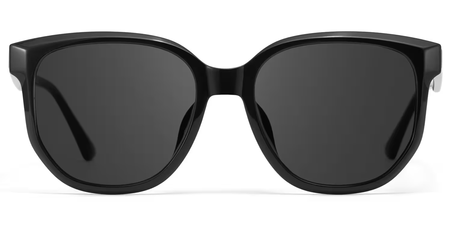 Mirage Sunglasses - Mirage Geometric Black Sunglasses