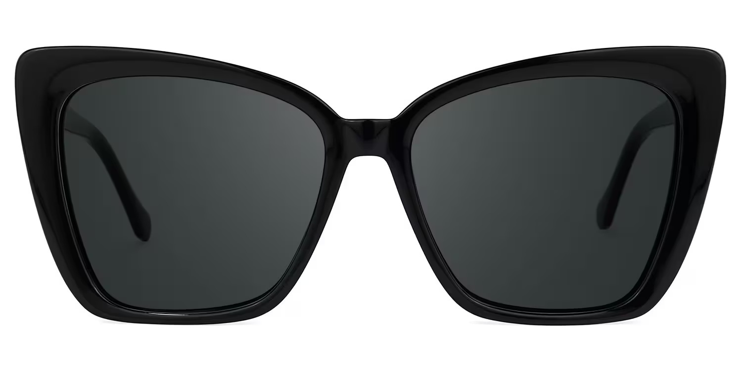 Shanell Glasses - Shanell Butterfly Black Glasses