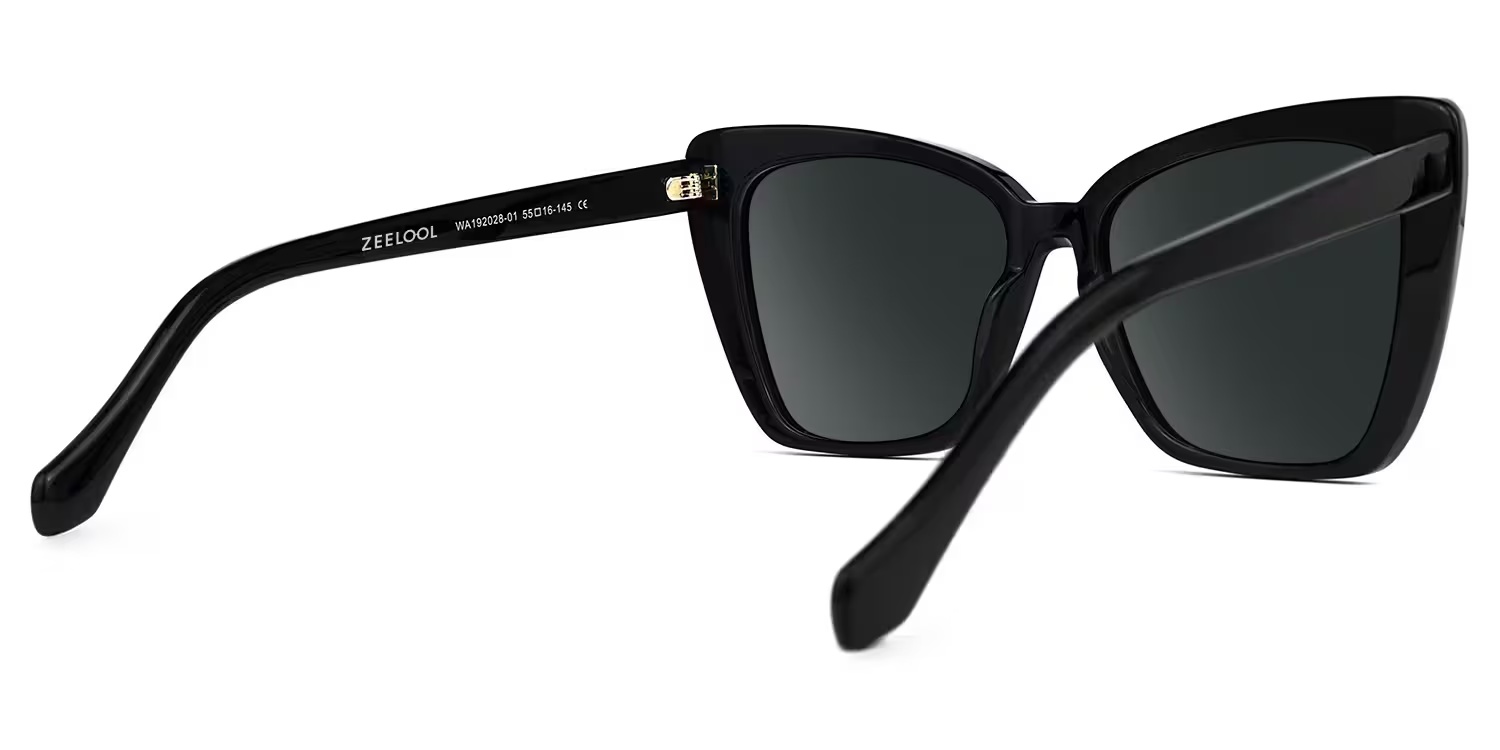 Shanell Glasses - Shanell Butterfly Black Glasses 5 Shanell Glasses - Shanell Butterfly Black Glasses