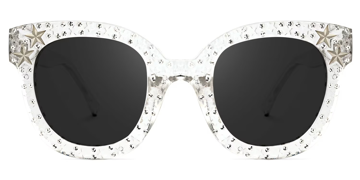 Kahle Glasses - Kahle Cateye Crystal Sunglasses