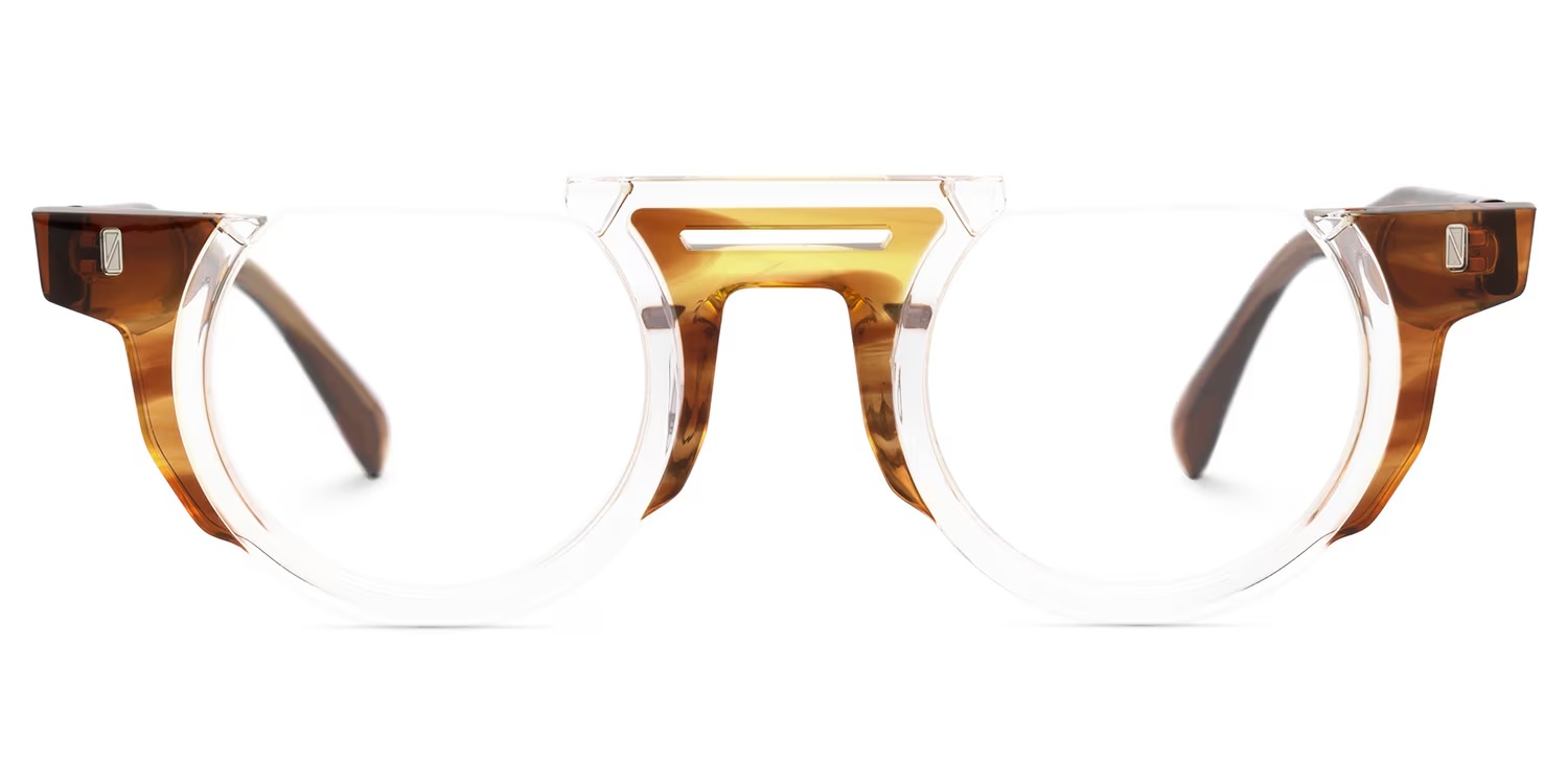 Mastin Glasses - Mastin Round Brown Glasses