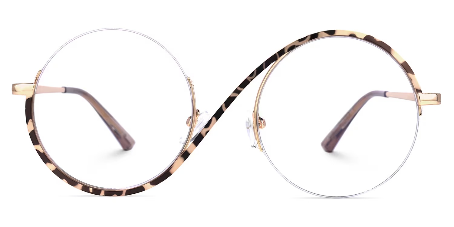 Flozif Glasses - Flozif Round Tortoise Glasses