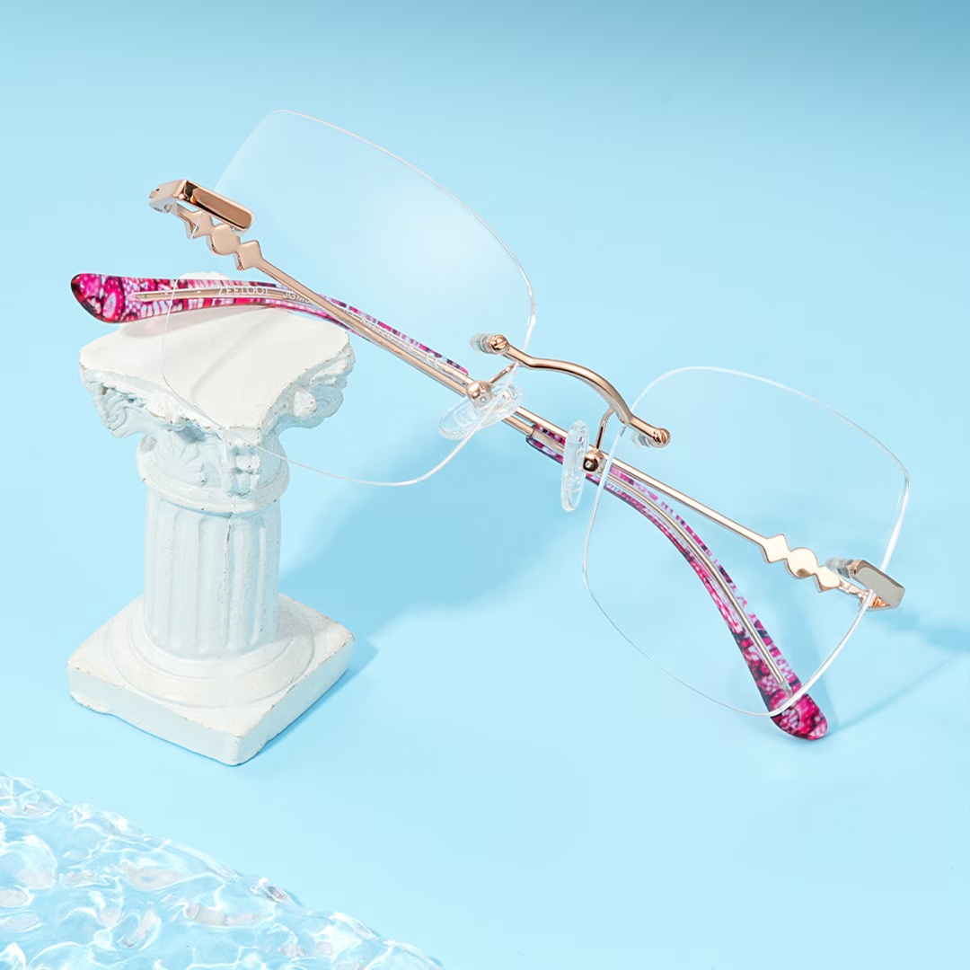 Tierney Glasses - Tierney Butterfly Gold Glasses