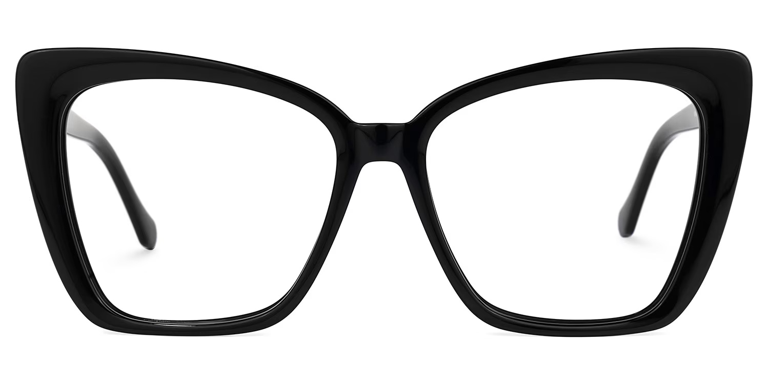 Shanell Glasses - Shanell Butterfly Black Glasses
