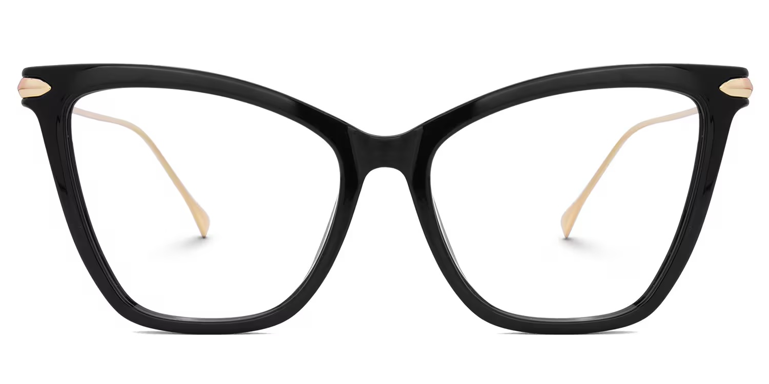 Hilary Glasses - Hilary Butterfly Black Glasses