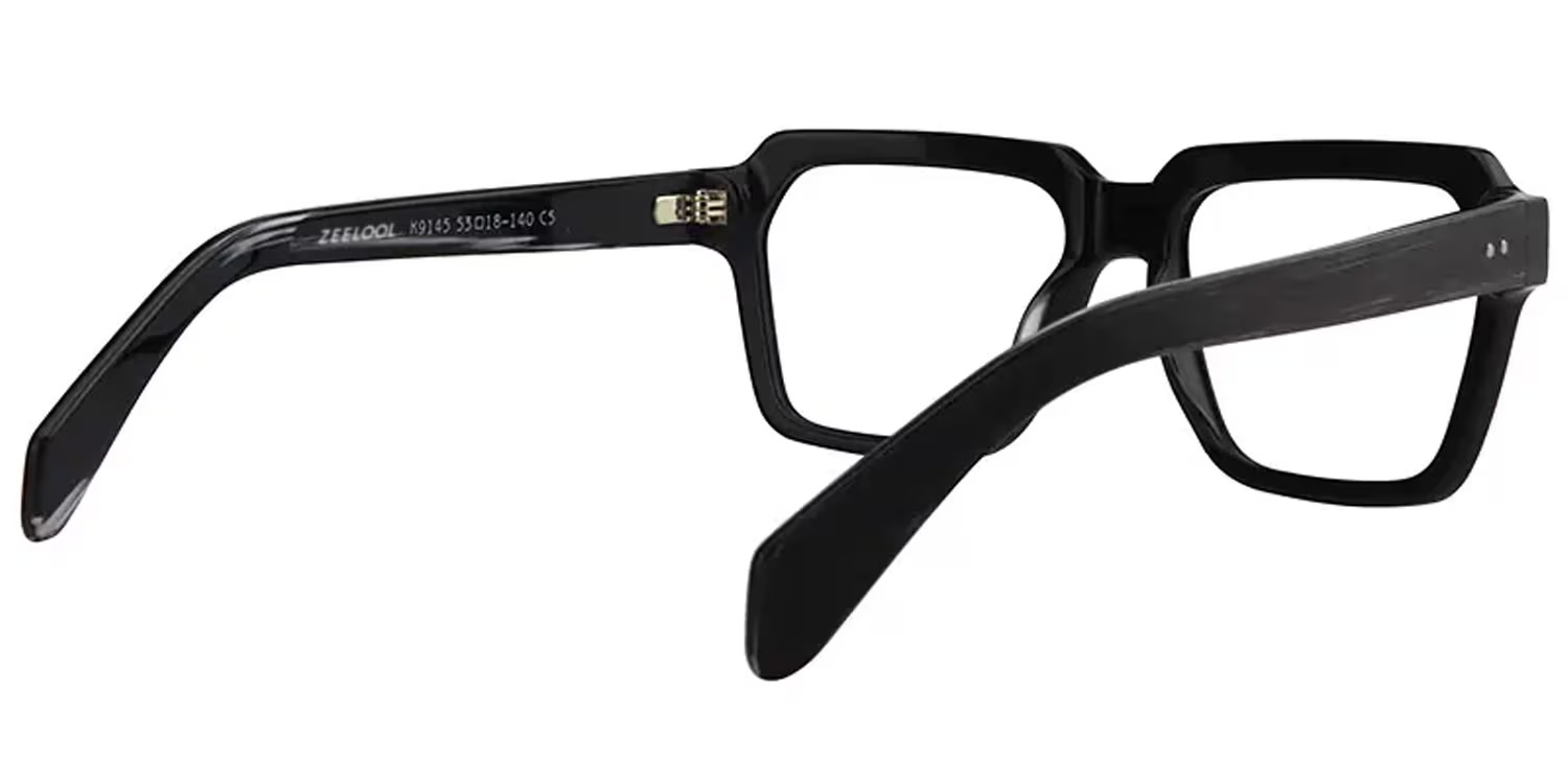 Richard Glasses - Richard Rectangle Black Glasses 5 Richard Glasses - Richard Rectangle Black Glasses