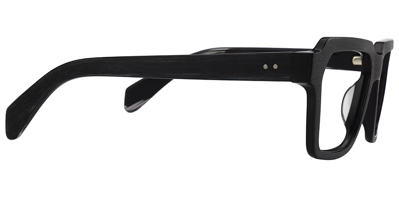 Richard Glasses - Richard Rectangle Black Glasses 6 Richard Glasses - Richard Rectangle Black Glasses