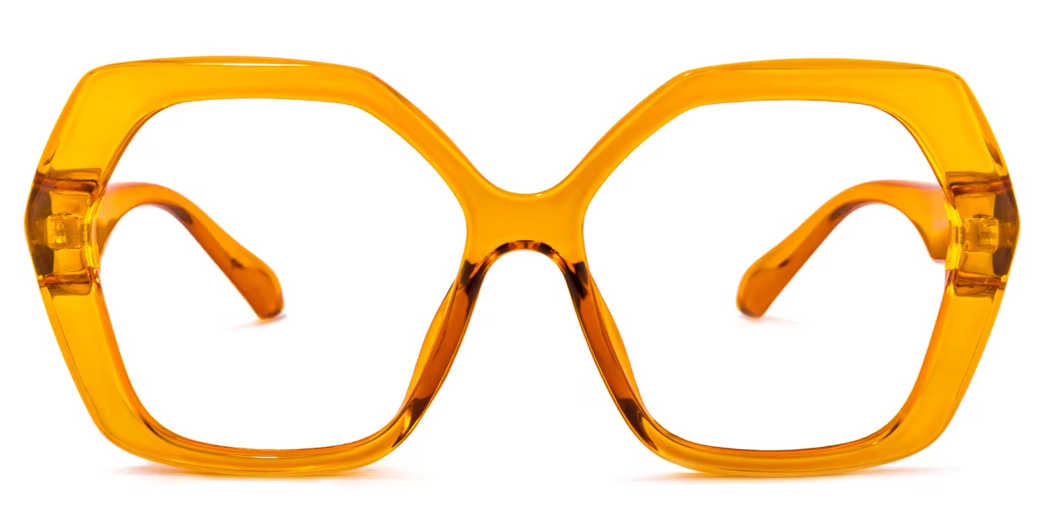 Piper Glasses - Piper Geometric Earthy - Yellow Glasses