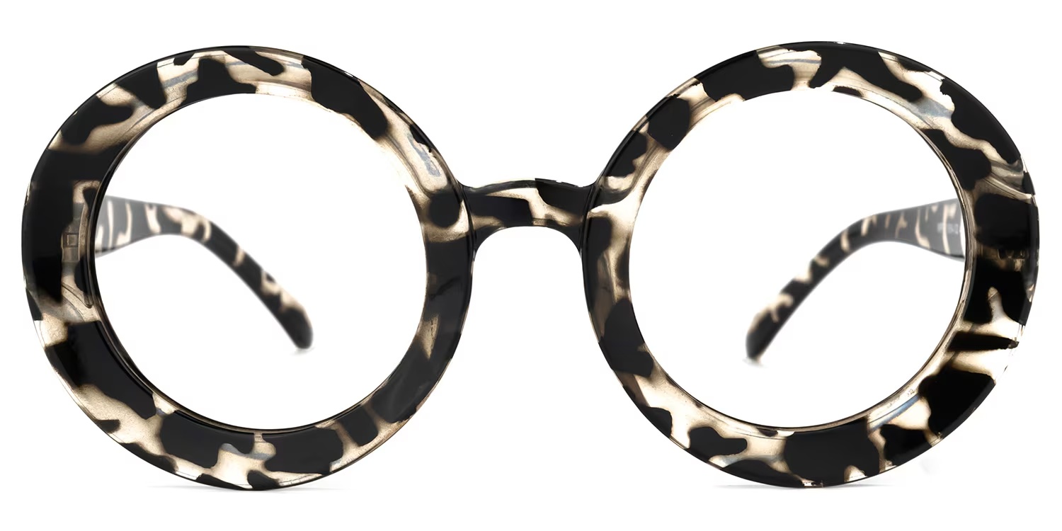 Franca Glasses - Franca Round Dark - Tortoise Glasses