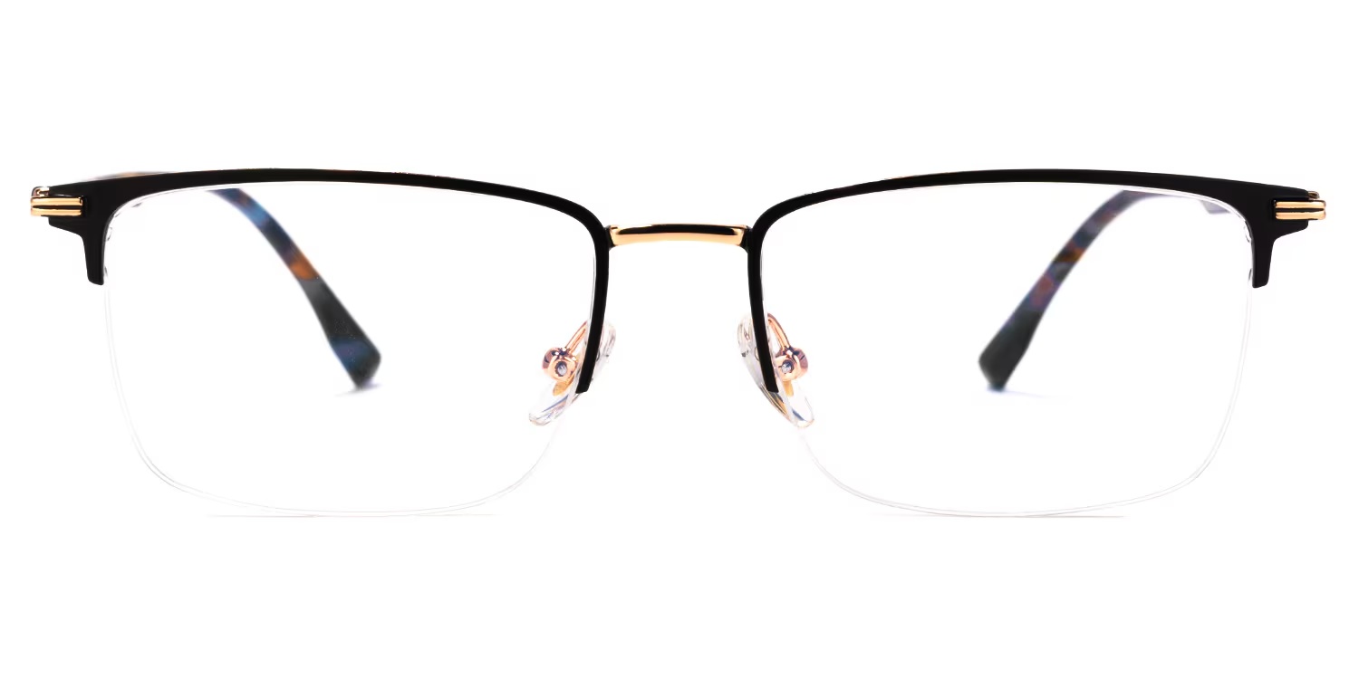 Simms Glasses - Simms Square Black Glasses