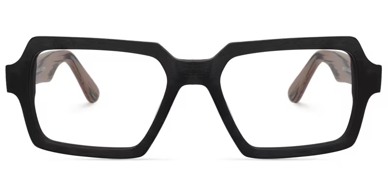 Arthur Glasses - Arthur Geometric Black Glasses