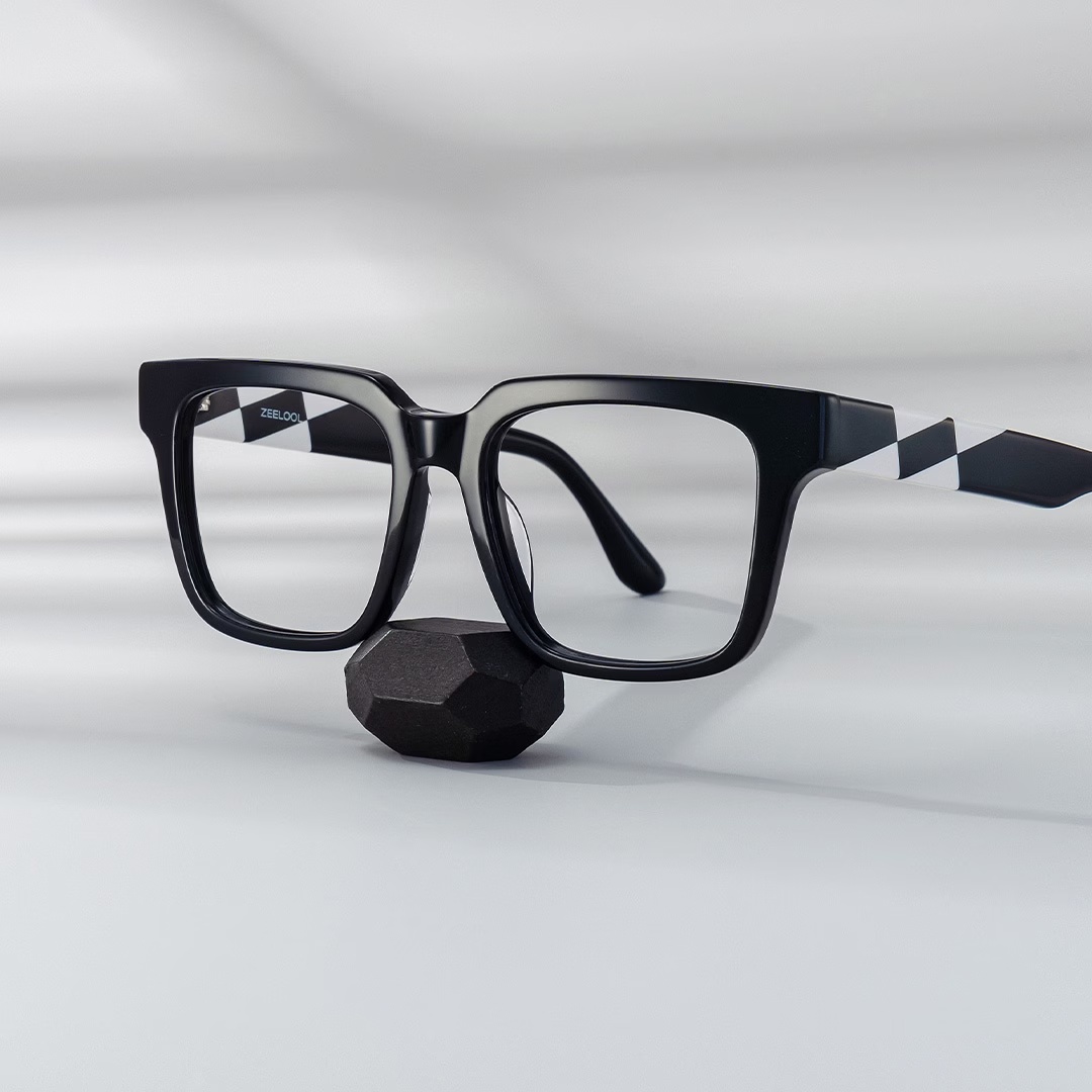 Harriet Glasses - Harriet Square Black Glasses