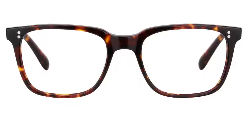 Lamont Glasses - Lamont Rectangle Tortoise Glasses