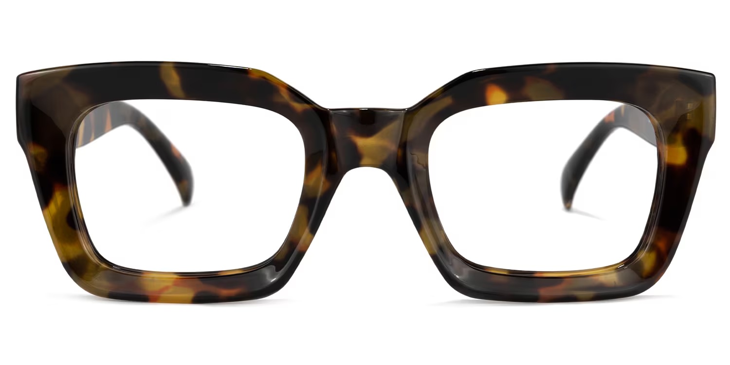 Nevaeh Glasses - Nevaeh Square Tortoise Glasses