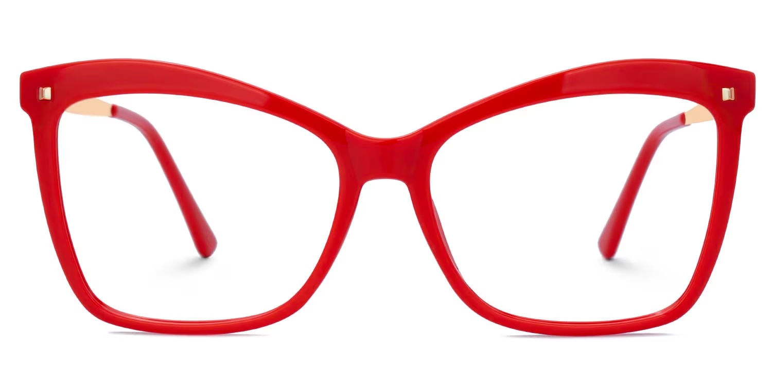 Isaebella Glasses - Isaebella Butterfly Red Glasses