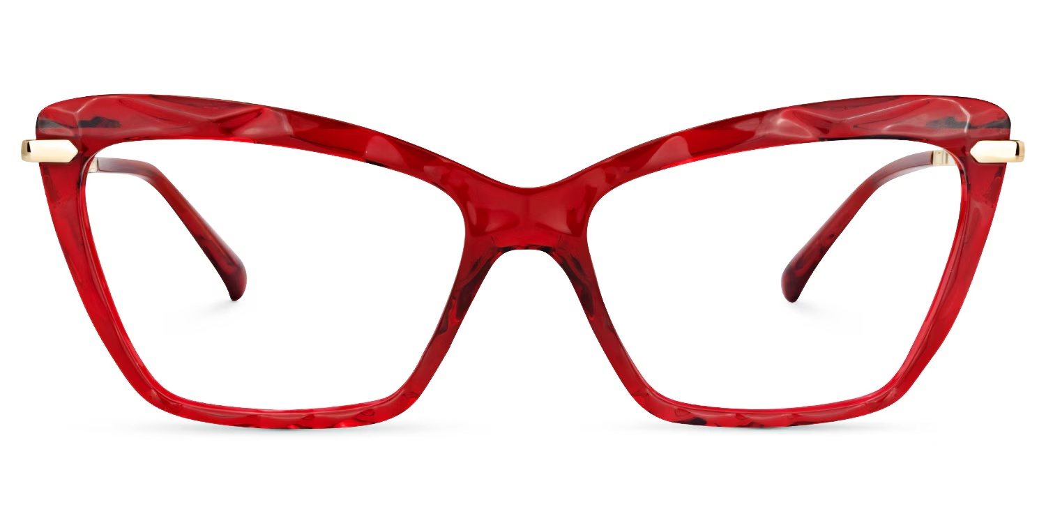 Juliet Glasses - Juliet Cateye Red Glasses