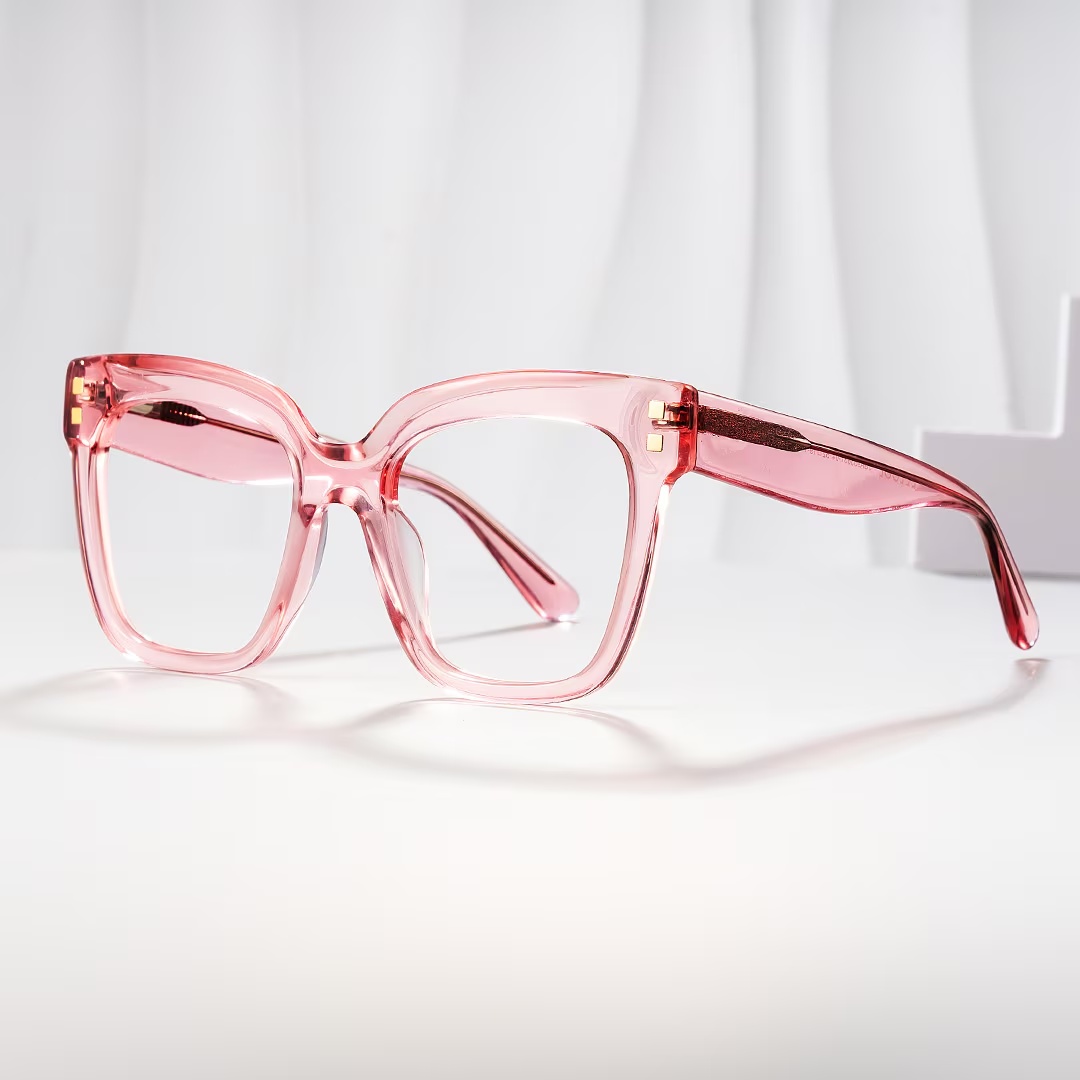 Minguela Glasses - Minguela Square Pink Glasses