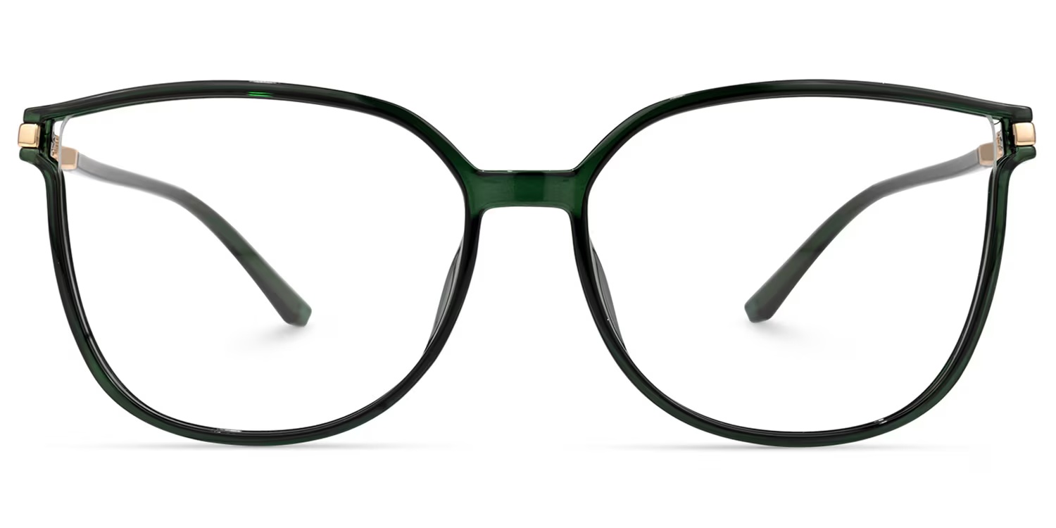Rodz Glasses - Rodz Square Dark - Green Glasses