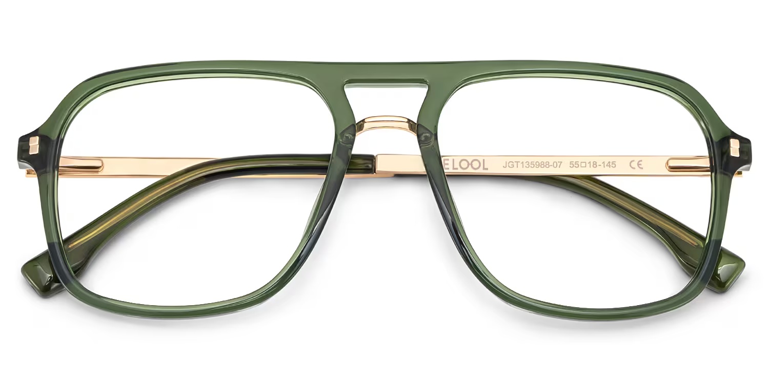 Kilworth Glasses - Kilworth Aviator Green Glassess 4 Kilworth Glasses - Kilworth Aviator Green Glassess